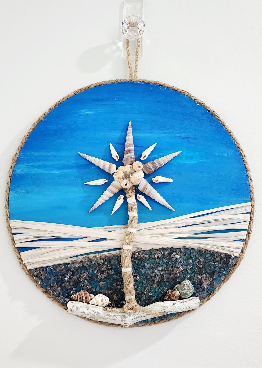 Ocean Palm Wall Hanging