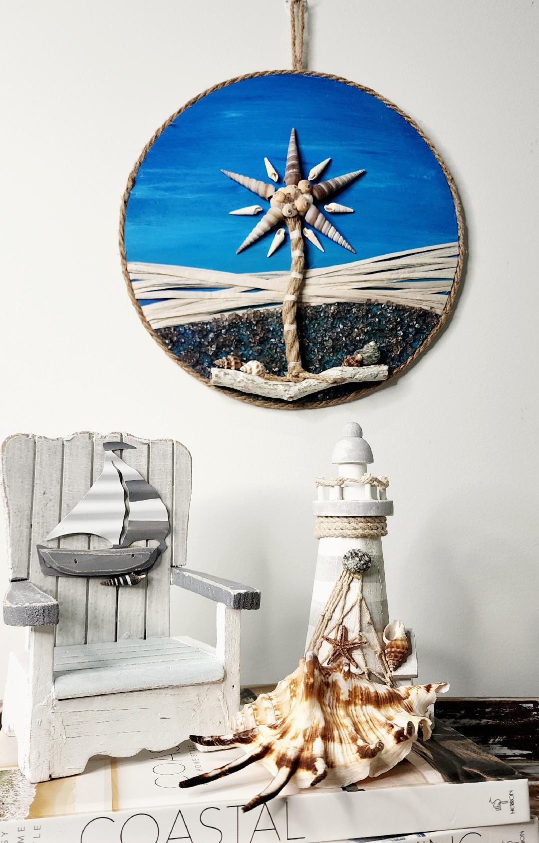 Ocean Palm Wall Hanging