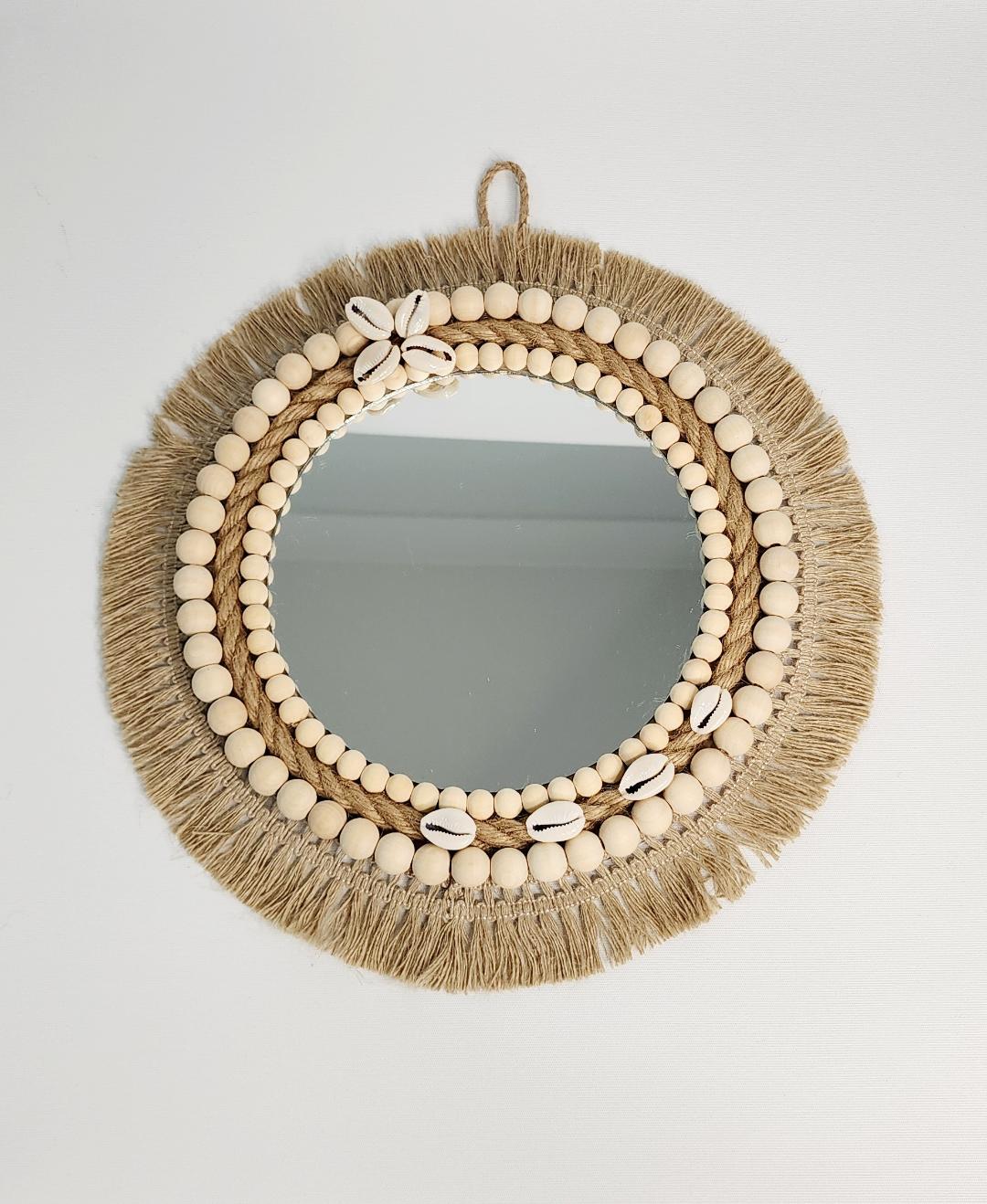 Beaded Mirror