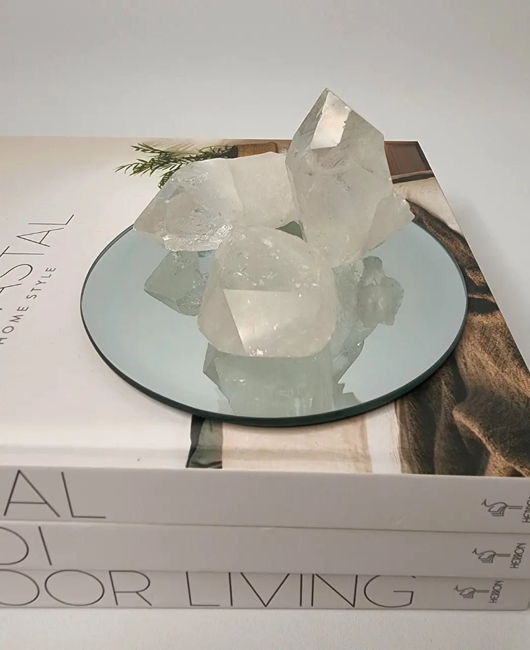 Clear Quartz | Natural Point - Coastal Country Home Decor