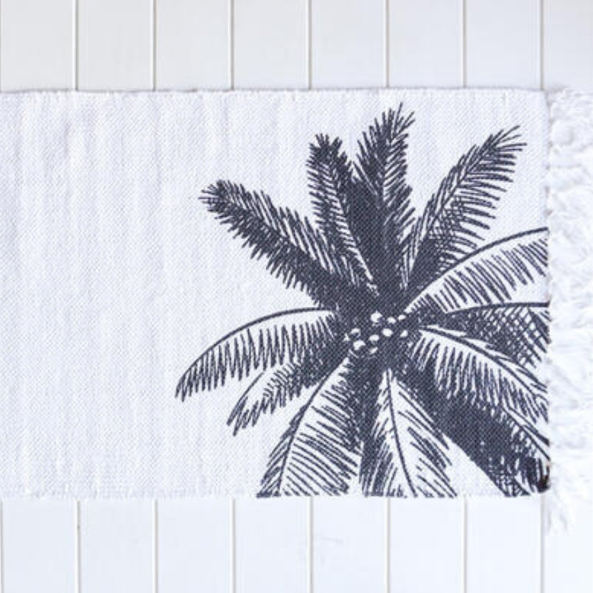 Coco Palm Mat - Coastal Country Home Decor