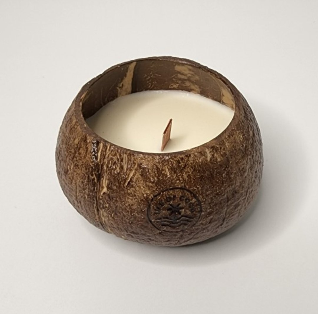 Coconut Candle | Toasted Coconut - Coastal Country Home Decor