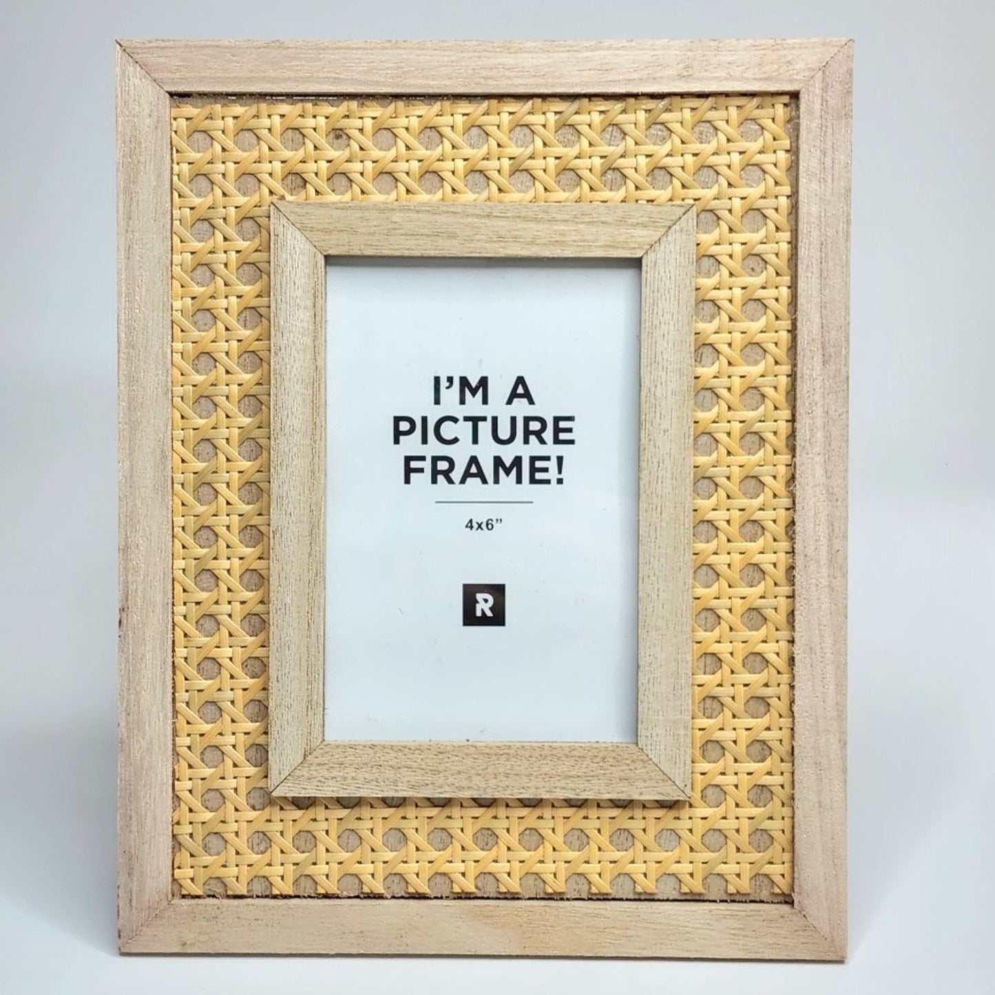 Debrah Photo Frame | Rattan & Wood - Coastal Country Home Decor