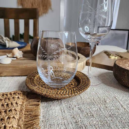 Glass Tumblers - Coastal Country Home Decor