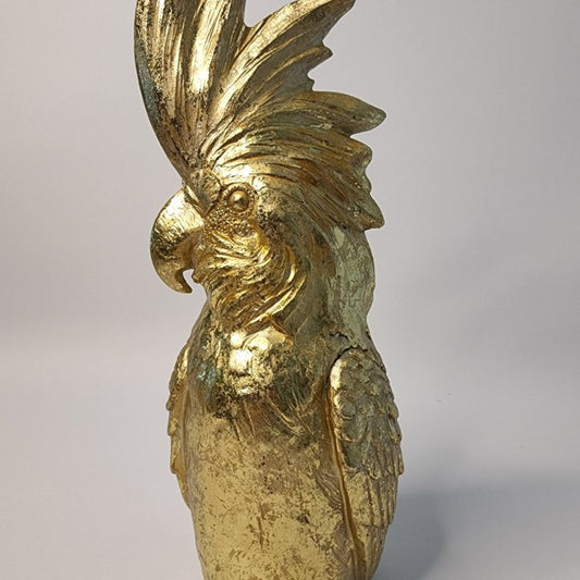 Gold Cockatoo - Coastal Country Home Decor