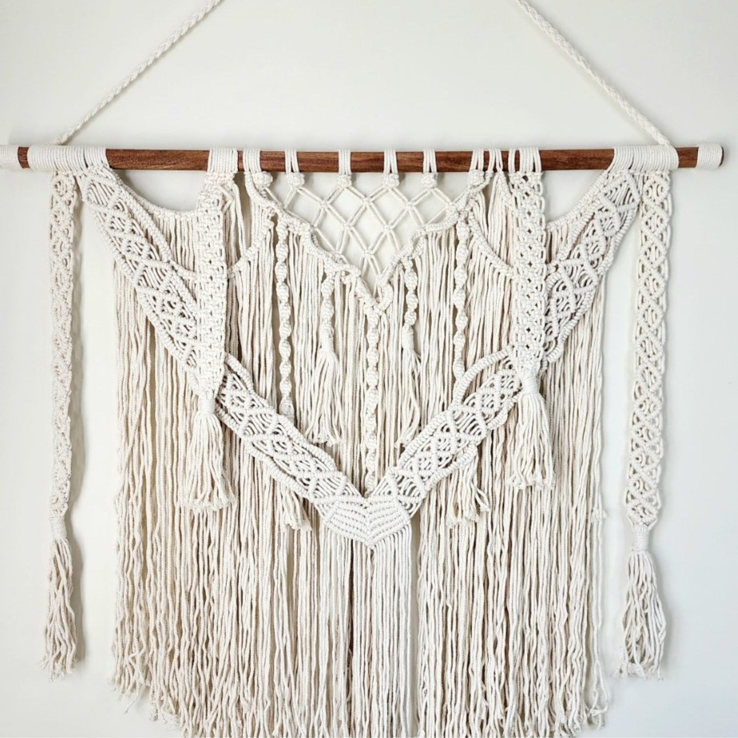 Macramé Wall Hanging - Coastal Country Home Decor