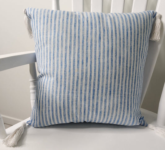 Nautical Cushion Cover - Coastal Country Home Decor