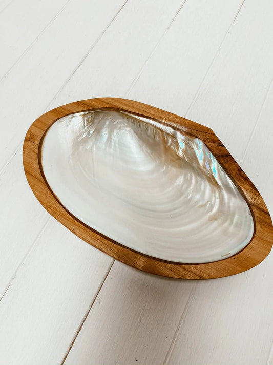 Pearl Dish - Coastal Country Home Decor