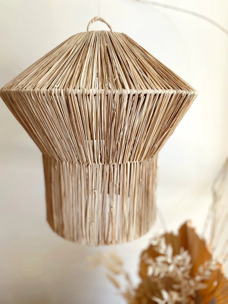 Raffia Coastal Pendant - Coastal Country Home Decor