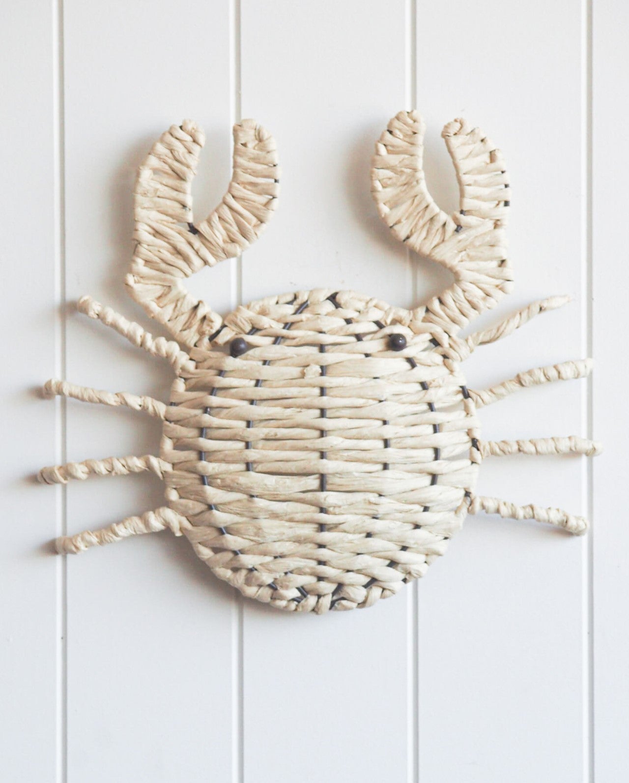 Raffia Crab - Coastal Country Home Decor