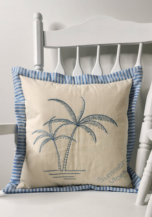 Summer Vibes Cushion Cover - Coastal Country Home Decor