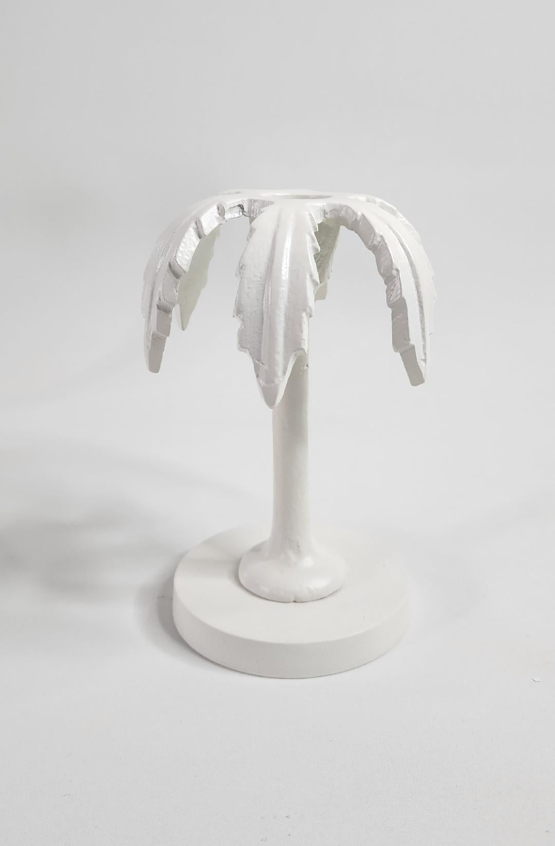 Zanzibar Palm Candle Holder - Coastal Country Home Decor