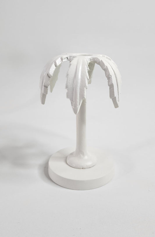 Zanzibar Palm Candle Holder - Coastal Country Home Decor